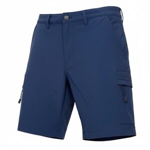 Legendary Outfitters Men's Soft Cargo Tech Shorts - Navy Blue NWT